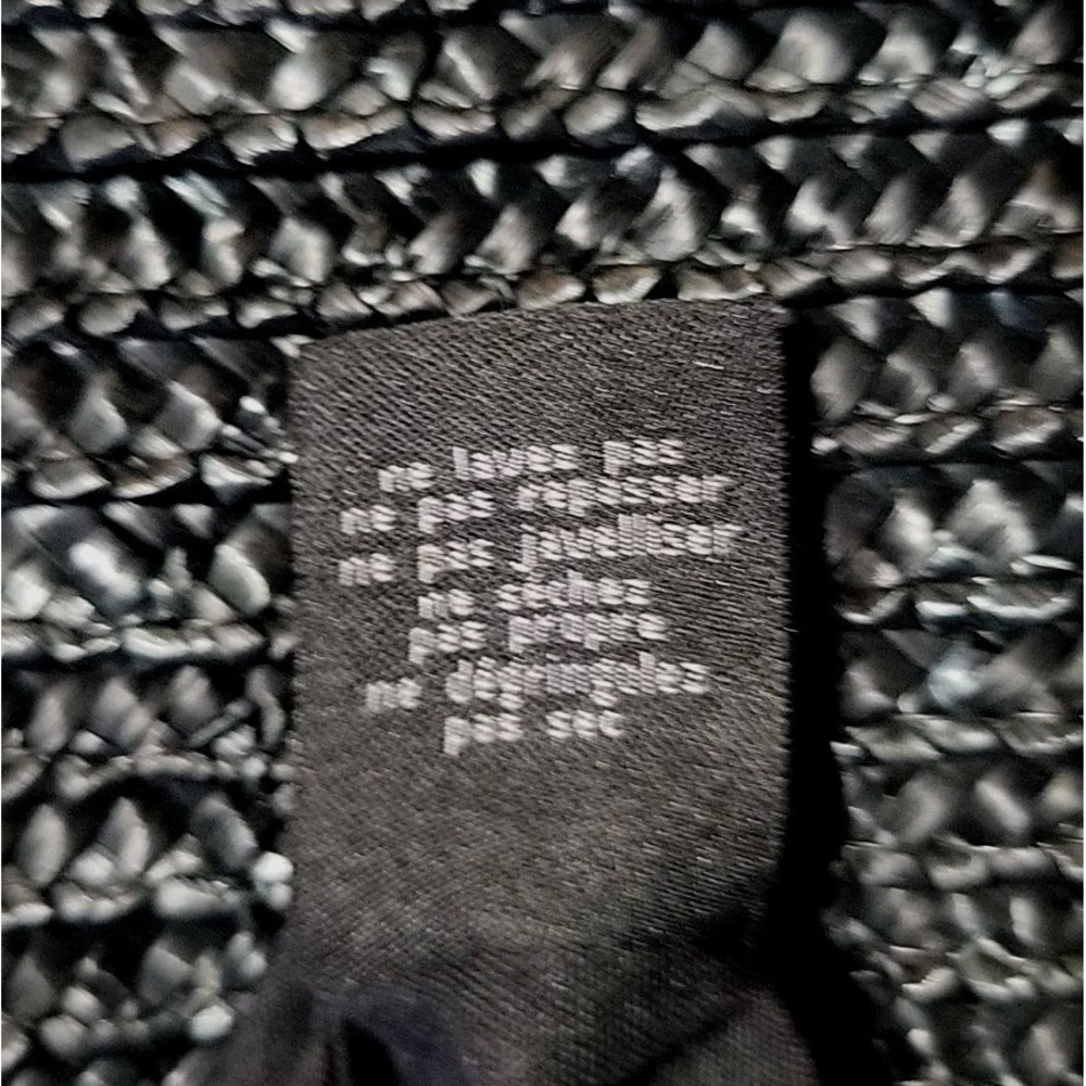 Deena &‎ Ozzy Wheat Straw Paille De Ble Shoulder Bag Golden Chain Woven - Picture 4 of 16